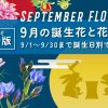 9月の誕生花と花言葉