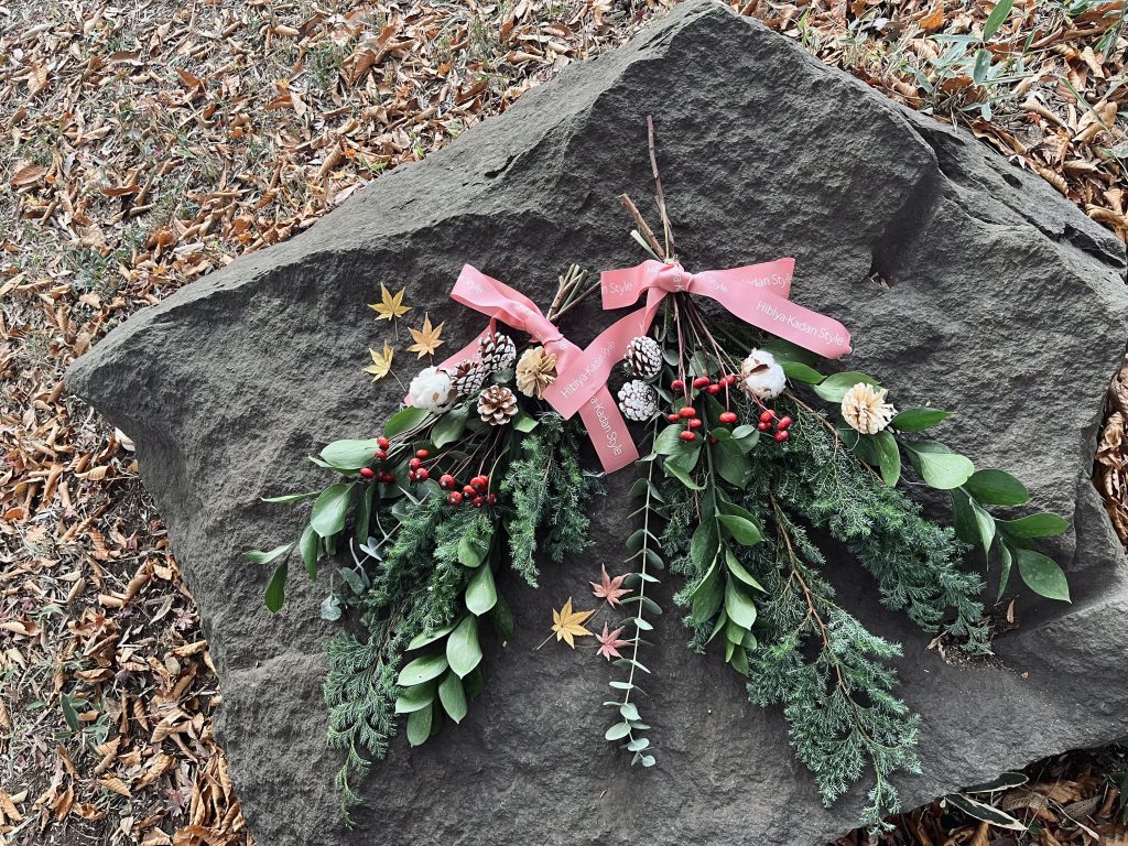 淵野辺公園スワッグづくり5