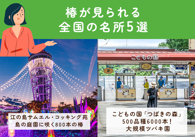 全国で見られる椿の名所5選