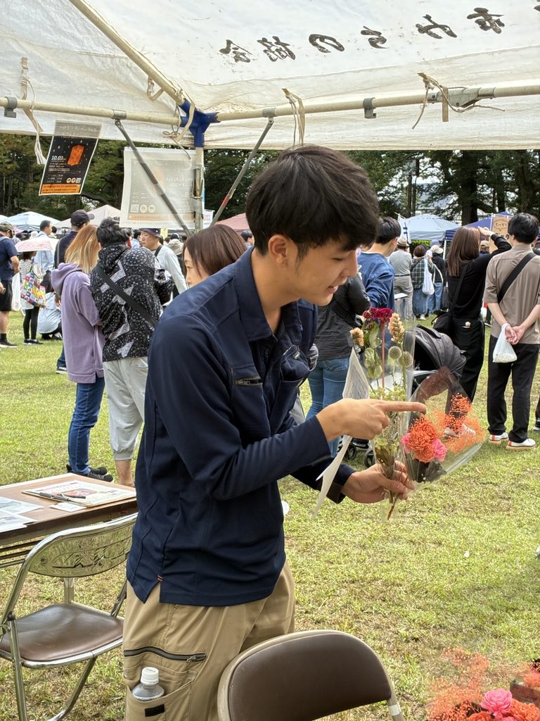 淵野辺公園 ドライフラワー ボックスアレンジ 講師